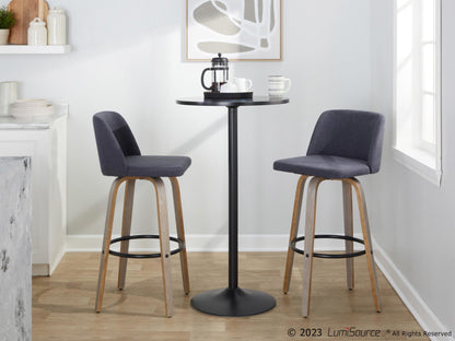 Majestic Office Furniture 30" Fixed-Height Barstool - Set of 2