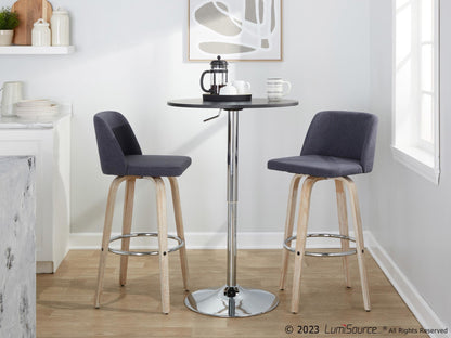 Majestic Office Furniture 30" Fixed-Height Barstool - Set of 2