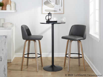 Majestic Office Furniture 30" Fixed-Height Barstool - Set of 2