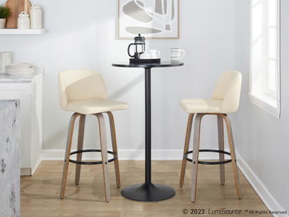 Majestic Office Furniture 30" Fixed-Height Barstool - Set of 2