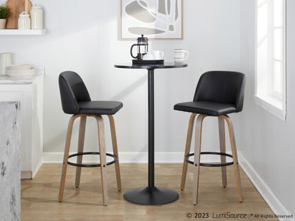 Majestic Office Furniture 30" Fixed-Height Barstool - Set of 2