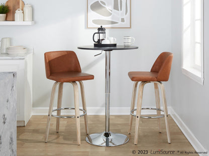 Majestic Office Furniture 30" Fixed-Height Barstool - Set of 2