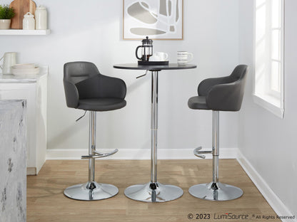 Majestic Office Furniture Adjustable Barstool - Set of 2
