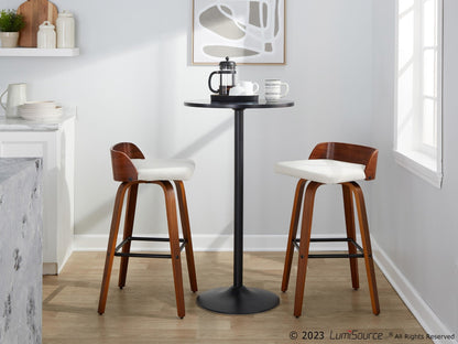 Majestic Office Furniture 30" Fixed-Height Barstool - Set of 2