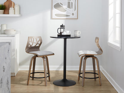 Majestic Office Furniture 24" Fixed-Height Barstool - Set of 2