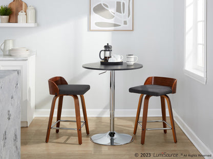 Majestic Office Furniture 24" Fixed-Height Counter Stool - Set of 2