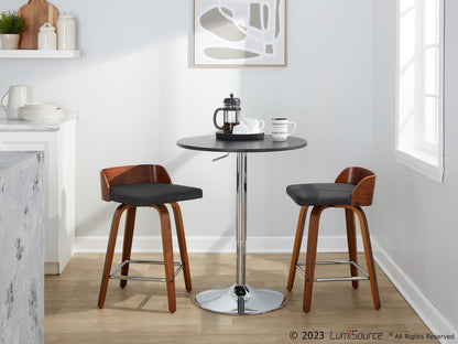 Majestic Office Furniture 24" Fixed-Height Counter Stool - Set of 2