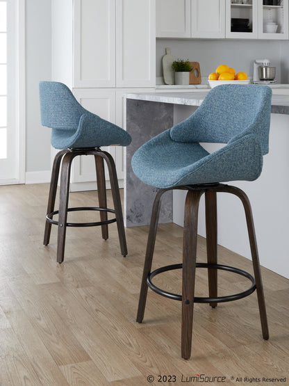 Majestic Office Furniture 26" Fixed-Height Counter Stool - Set of 2