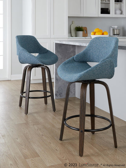 Majestic Office Furniture 26" Fixed-Height Counter Stool - Set of 2