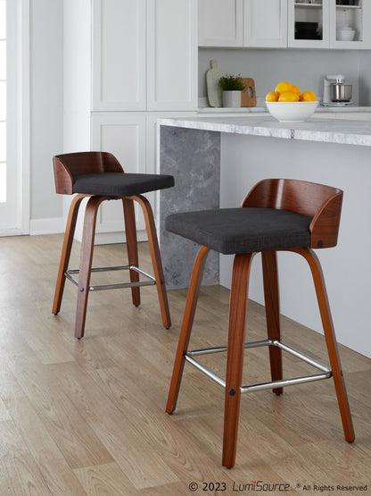 Majestic Office Furniture 26" Fixed-Height Counter Stool - Set of 2