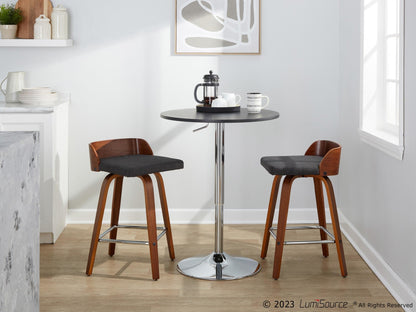 Majestic Office Furniture 26" Fixed-Height Counter Stool - Set of 2