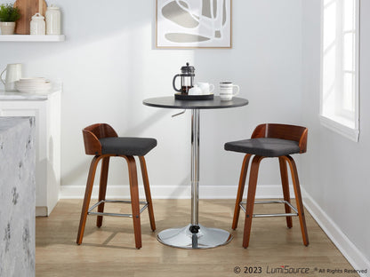Majestic Office Furniture 26" Fixed-Height Counter Stool - Set of 2