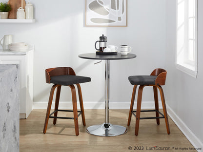 Majestic Office Furniture 26" Fixed-Height Counter Stool - Set of 2