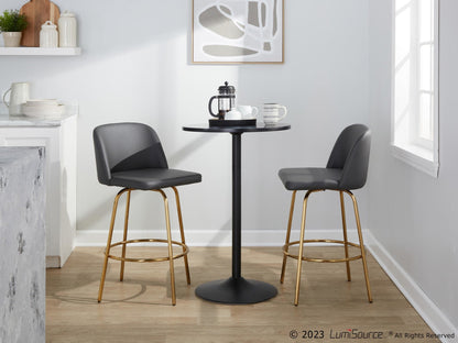 Majestic Office Furniture 26" Fixed-Height Counter Stool - Set of 2