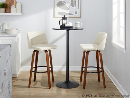 Majestic Office Furniture 30" Fixed-Height Barstool - Set of 2