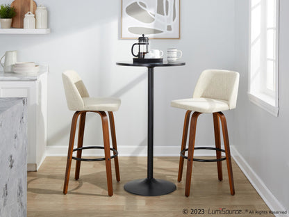 Majestic Office Furniture 30" Fixed-Height Barstool - Set of 2