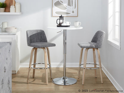 Majestic Office Furniture 30" Fixed-Height Barstool - Set of 2
