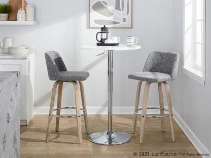 Majestic Office Furniture 30" Fixed-Height Barstool - Set of 2