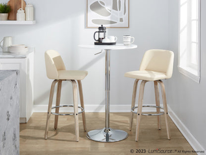 Majestic Office Furniture 30" Fixed-Height Barstool - Set of 2