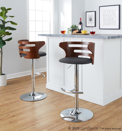 Majestic Office Furniture Adjustable Barstool - Set of 2