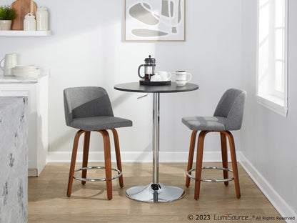 Majestic Office Furniture 24" Fixed-Height Counter Stool - Set of 2