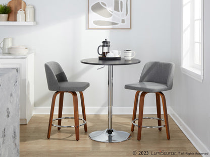 Majestic Office Furniture 24" Fixed-Height Counter Stool - Set of 2