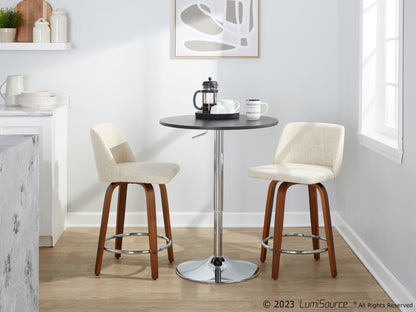 Majestic Office Furniture 24" Fixed-Height Counter Stool - Set of 2