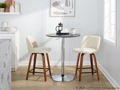 Majestic Office Furniture 24" Fixed-Height Counter Stool - Set of 2