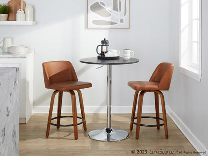 Majestic Office Furniture 24" Fixed-Height Counter Stool - Set of 2