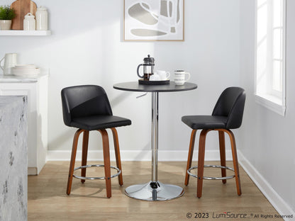 Majestic Office Furniture 24" Fixed-Height Counter Stool - Set of 2