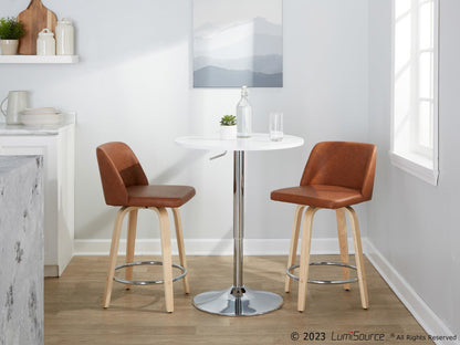 Majestic Office Furniture 24" Fixed-Height Counter Stool - Set of 2