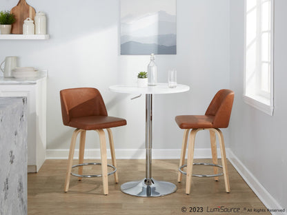 Majestic Office Furniture 24" Fixed-Height Counter Stool - Set of 2
