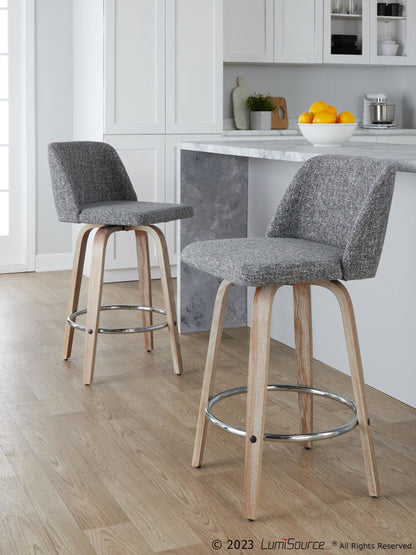 Majestic Office Furniture 26" Fixed-Height Counter Stool - Set of 2