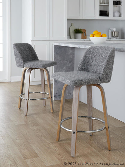 Majestic Office Furniture 26" Fixed-Height Counter Stool - Set of 2