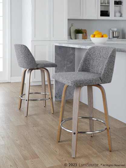 Majestic Office Furniture 26" Fixed-Height Counter Stool - Set of 2
