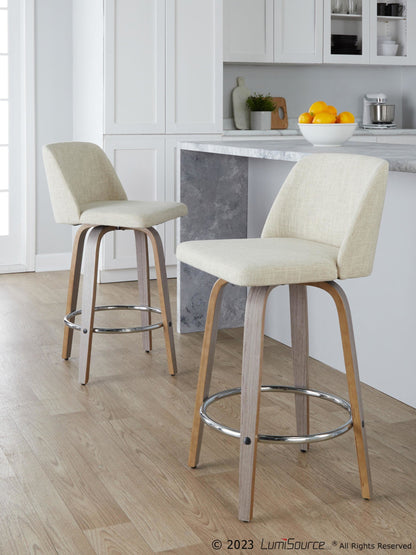 Majestic Office Furniture 26" Fixed-Height Counter Stool - Set of 2