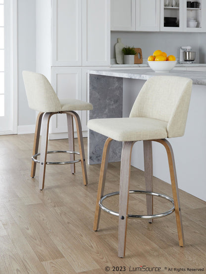 Majestic Office Furniture 26" Fixed-Height Counter Stool - Set of 2