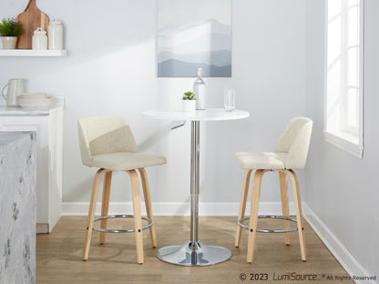Majestic Office Furniture 26" Fixed-Height Counter Stool - Set of 2