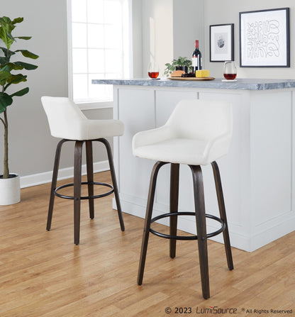 Majestic Office Furniture 30" Fixed-Height Barstool - Set of 2