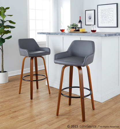 Majestic Office Furniture 30" Fixed-Height Barstool - Set of 2