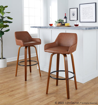 Majestic Office Furniture 30" Fixed-Height Barstool - Set of 2