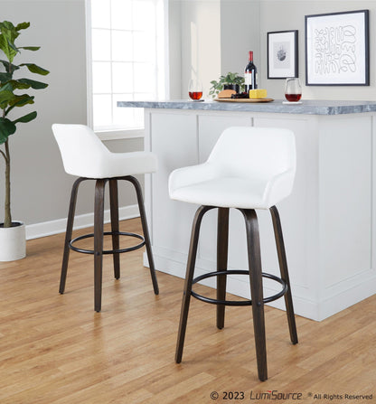 Majestic Office Furniture 30" Fixed-Height Barstool - Set of 2