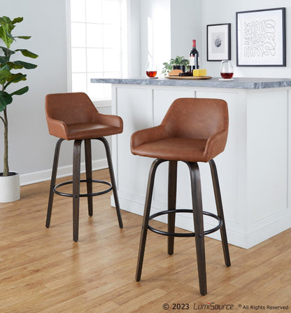 Majestic Office Furniture 30" Fixed-Height Barstool - Set of 2
