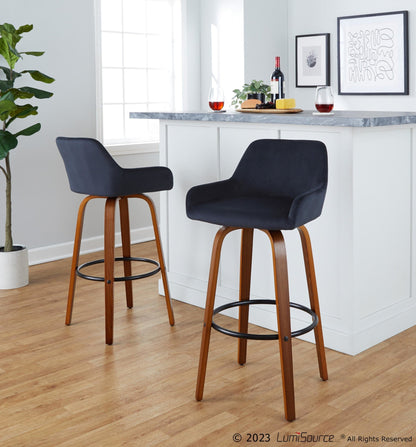 Majestic Office Furniture 30" Fixed-Height Barstool - Set of 2