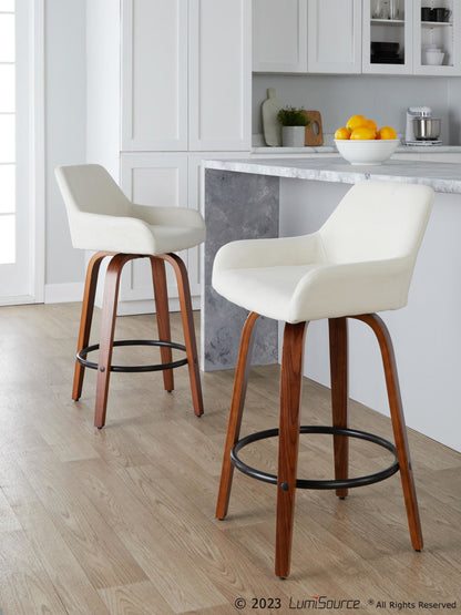 Majestic Office Furniture 26" Fixed-Height Counter Stool - Set of 2
