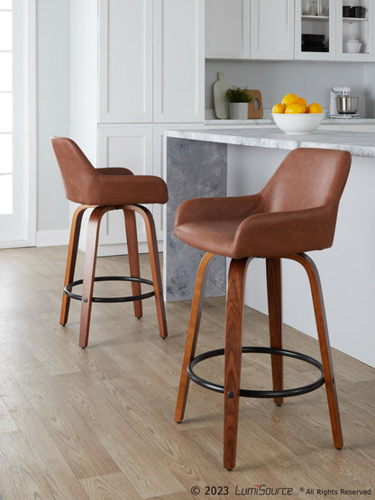 Majestic Office Furniture 26" Fixed-Height Counter Stool - Set of 2