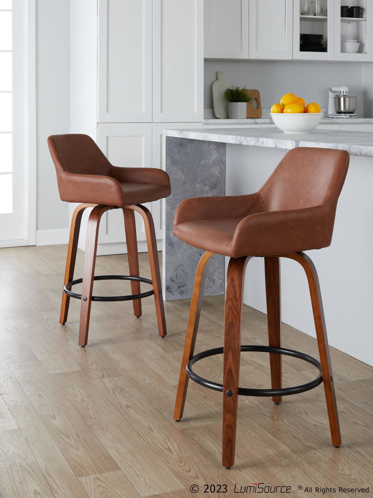 Majestic Office Furniture 26" Fixed-Height Counter Stool - Set of 2