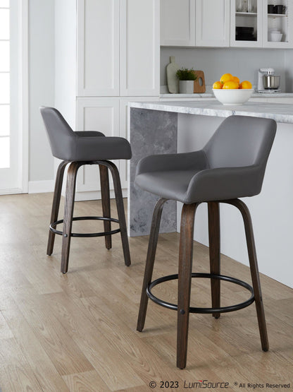 Majestic Office Furniture 26" Fixed-Height Counter Stool - Set of 2