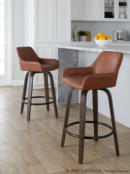 Majestic Office Furniture 26" Fixed-Height Counter Stool - Set of 2