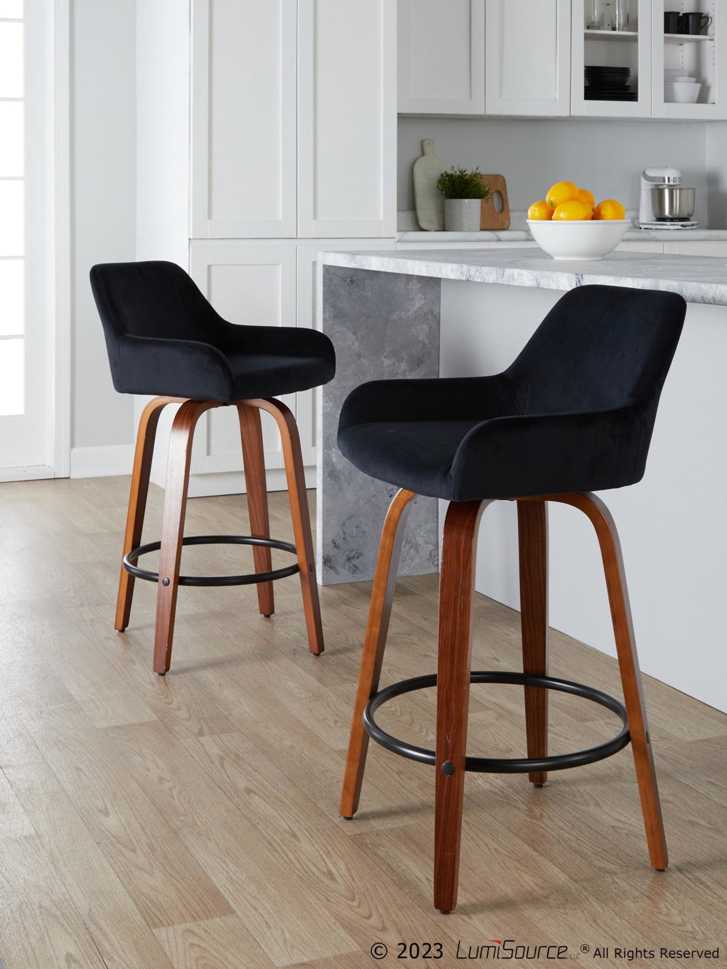 Majestic Office Furniture 26" Fixed-Height Counter Stool - Set of 2